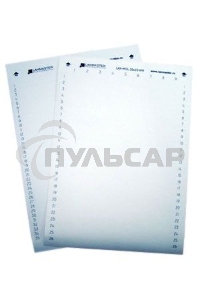 Маркер самоклеющийся, л.А4, 14х7, на розетки, белый, 420 шт/л.