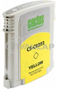Картридж струйный Cactus CS-C9393 желтый для №88 HP Officejet Pro K550 (29ml)