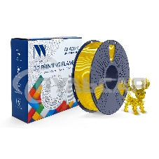 Филамент NVPRINT PLA+ Trasparent Yellow для 3D печати диаметр 1.75мм длина 330 метров масса 1 кг Филамент NVPRINT PLA+ Trasparent Yellow для 3D печати диаметр 1.75мм длина 330 метров масса 1 кг