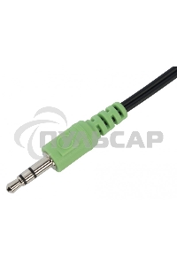 Наушники мониторные Oklick HP-M211V 1.8м черный проводные (оголовье)