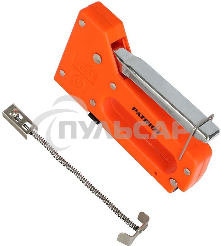 Степлер PATRIOT SPQ-113, пластиковый корпус, скобы тип 53 (4-8мм), 100 скоб в комплекте