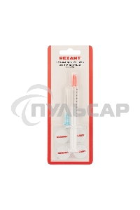 Смазка для кулеров (вентиляторов) Rexant SX-1, шприц 2 мл