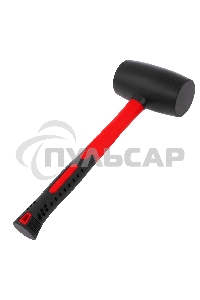 Киянка резиновая Matrix, 910 г, черная резина, фибергласовая рукоятка