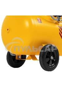 Компрессор безмаслянный малошумный DLS 1800/100,1800 Вт, 3х600, 100 л, 345 л/мин Denzel