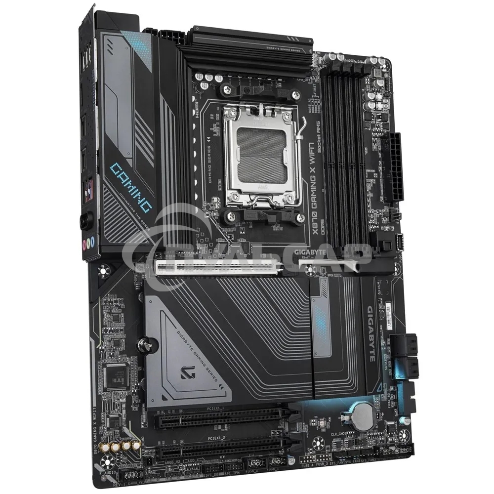 Материнская плата Gigabyte X870E AORUS ELITE WIFI7, AM5, AMD X870E, 4xDDR5, 4xSATA, 4xM.2, 1xPCI-E 5.0 x16, 1xPCI-E 4.0 x4, 1xPCI-E 3.0 x4, 1xHDMI, 1x 2.5Gb LAN, 4xUSB-A 3.2 Gen 1, 2xUSB-A 3.2 Gen 2, 4xUSB-A 2.0, 2xUSB-C 4.0, 2x3.5 мм, 7.1, ATX