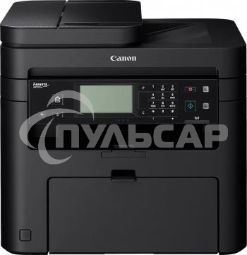 МФУ лазерное Canon i-Sensys MF237W (1418C105/1418C121/1418C122/1418C169/1418C161/1418C113/1418С030/1418C031), A4, ч/б, печ. до 23 стр/мин., 1200 x 1200 dpi (печать) 600x600dpi (скан.), USB, RJ-45, Wi-Fi