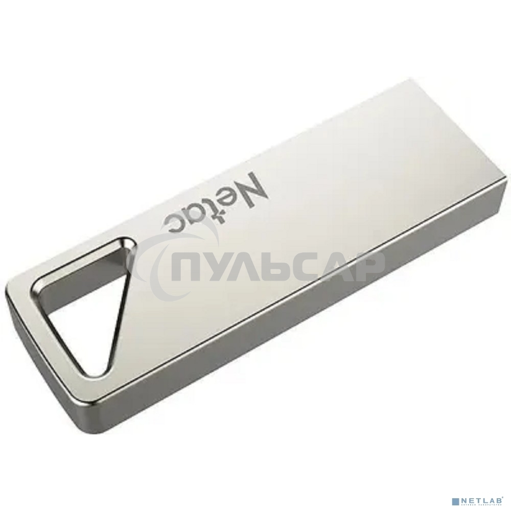Флешка USB Netac U326 4 Gb USB 2.0 серебристый NT03U326N-004G-20PN