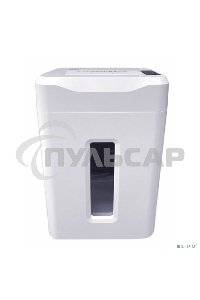Шредер Office Kit S210N 3,9x38 белый (секр.P-4) фрагменты 16лист. 35лтр. скрепки скобы пл.карты CD