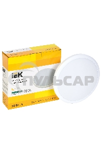 Светильник IEK 12Вт 4000K белый (LDPB0-3001-12-4000-K01)