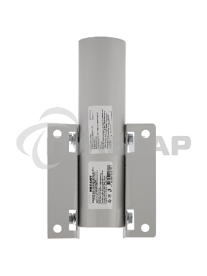 Кронштейн для консольного светильника КР-3.1 накладного монтажа или под бандажную ленту с переменным углом серый (сталь 2 мм, 230х150х150, Ø 51) Rexant