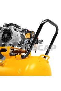 Компрессор безмаслянный малошумный DLS 1800/100,1800 Вт, 3х600, 100 л, 345 л/мин Denzel