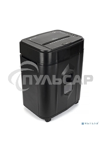 Шредер Heleos АП20-5 белый/черный с автоподачей (секр.P-5) перекрестный 131лист. 20лтр. скрепки скобы пл.карты