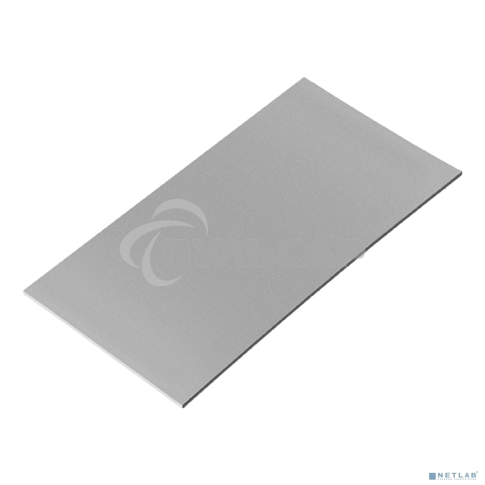 Термопрокладка ExeGate Ice EPG-16WMK (50x90x1.0 мм, 16 Вт/ (м•К), теплопроводящая клейкая двухсторонняя)