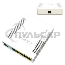 Сетевой коммутатор MikroTik RB260GSP RouterBOARD 260GSP with indoor case and power supply