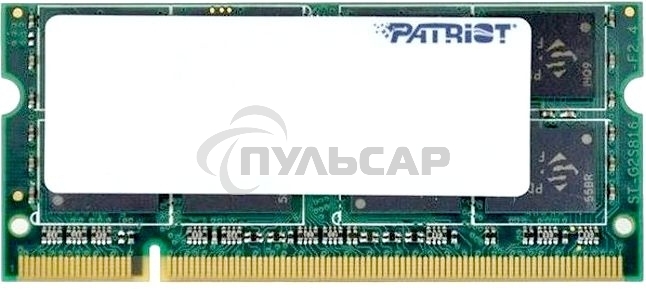 Оперативная память Patriot Signature, DDR4, 8Gb (1x8 Gb), 2666 MHz, CL19, SO-DIMM