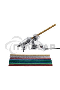 Клеевые стержни Rexant, Ø11 мм, 270 мм, цветные с блестками, 10 шт., хедер