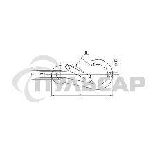 Карабин пожарный 10,0 DIN 5299С