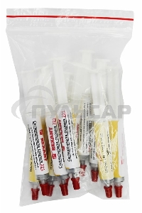 Смазка силиконовая Rexant, модель 221, до +350 ℃, 2 мл, шприц