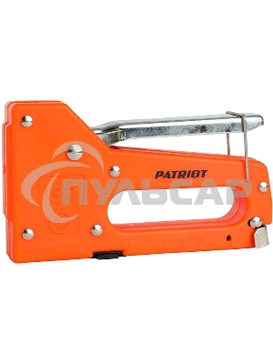 Степлер PATRIOT SPQ-113, пластиковый корпус, скобы тип 53 (4-8мм), 100 скоб в комплекте