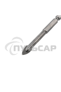 Сверло по стеклу и керамике 6 мм (шестигранный хвостовик) Kranz