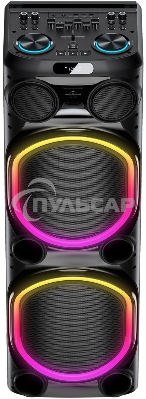 Минисистема SUPRA SMB-1300 черный 150Вт FM USB BT SD