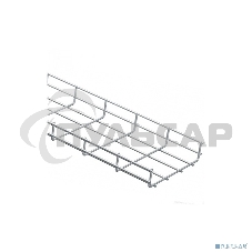 Лоток проволочный 100х60 L3000 сталь 4мм оцинк. ИЭК CLWG10-060-100-3