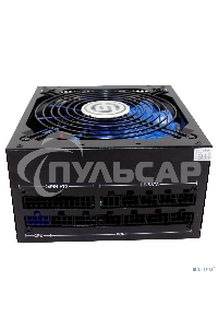 Блок питания Ginzzu MC800, 800Вт, 80 PLUS Bronze, 140мм, модульный, черный