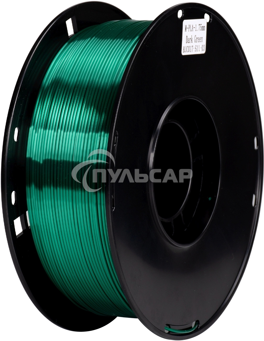 Пластик для принтера 3D Cactus CS-3D-PLA-1KG-S-DGR PLA SILK d1.75мм 1кг L326м 1цв.