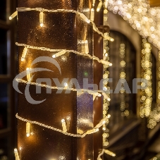 Гирлянда Neon-night Нить 10м, постоянное свечение, белый ПВХ, 230В, теплый белый