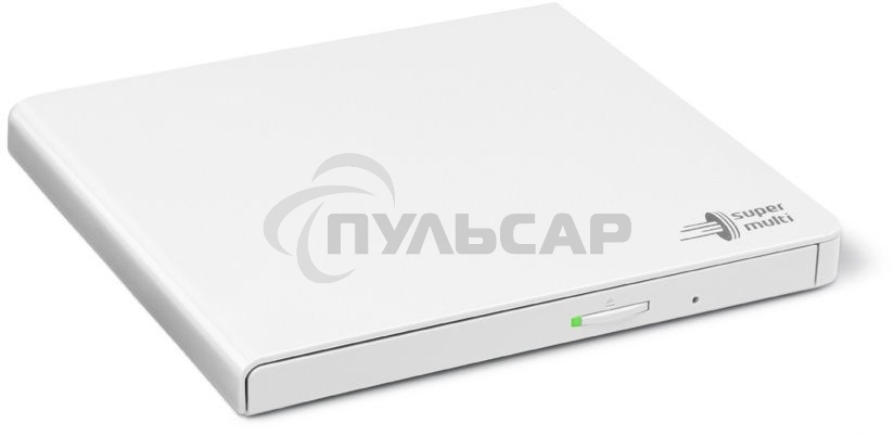 Оптический привод DVD-RW LG GP57EW40 белый USB slim внешний RTL