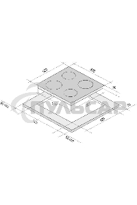 Индукционная варочная панель Krona VENTO 60 BL