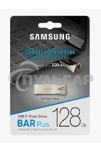 Флешка USB R/W R/W Samsung BAR Plus 128 Gb USB Drive USB 3.1 (up to 300Mb/s) (MUF-128BE3)