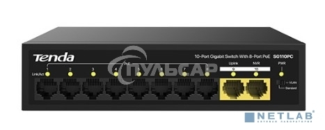 Коммутатор TENDA SG110PC 10PORT 10/100/1000M