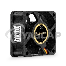 Вентилятор для корпуса ExeGate EX06025B3P-24 черный, 60 мм, 5100 об/мин, 34 дБ, 3 pin