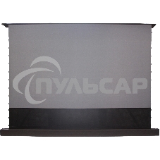 Экран Cactus 125x221см FloorRising CS-PSFRCLR-221X125 16:9 напольный рулонный черный (моторизованный привод)