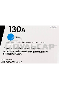 Тонер Картридж HP 130A CF351A голубой для HP M153/M176/M177