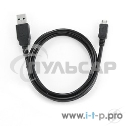 Кабель Gembird/Cablexpert CC-mUSB2D-1M,Кабель USB 2.0, мультиразъем USB, AM/microB 5P, 1м, пакет