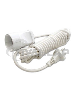 Удлинитель 1х5м без заземл. 6А IP44 УШ-6 ПВС 2х0.75 UNIVersal 5568953