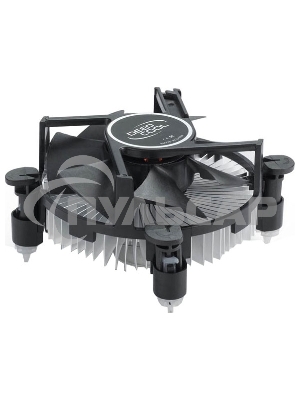 Кулер для процессора DEEPCOOL CK-11509 черный, 92 мм, алюминий, 2200 об/мин, 26.8 дБ, 3 pin, 65 Вт, 56 мм