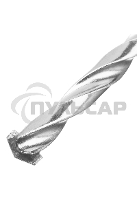 Набор сверл по бетону, металлу, дереву 4-5-6-8-10 мм, 15 шт. пласт. бокс, цилин.хвостовик Sparta