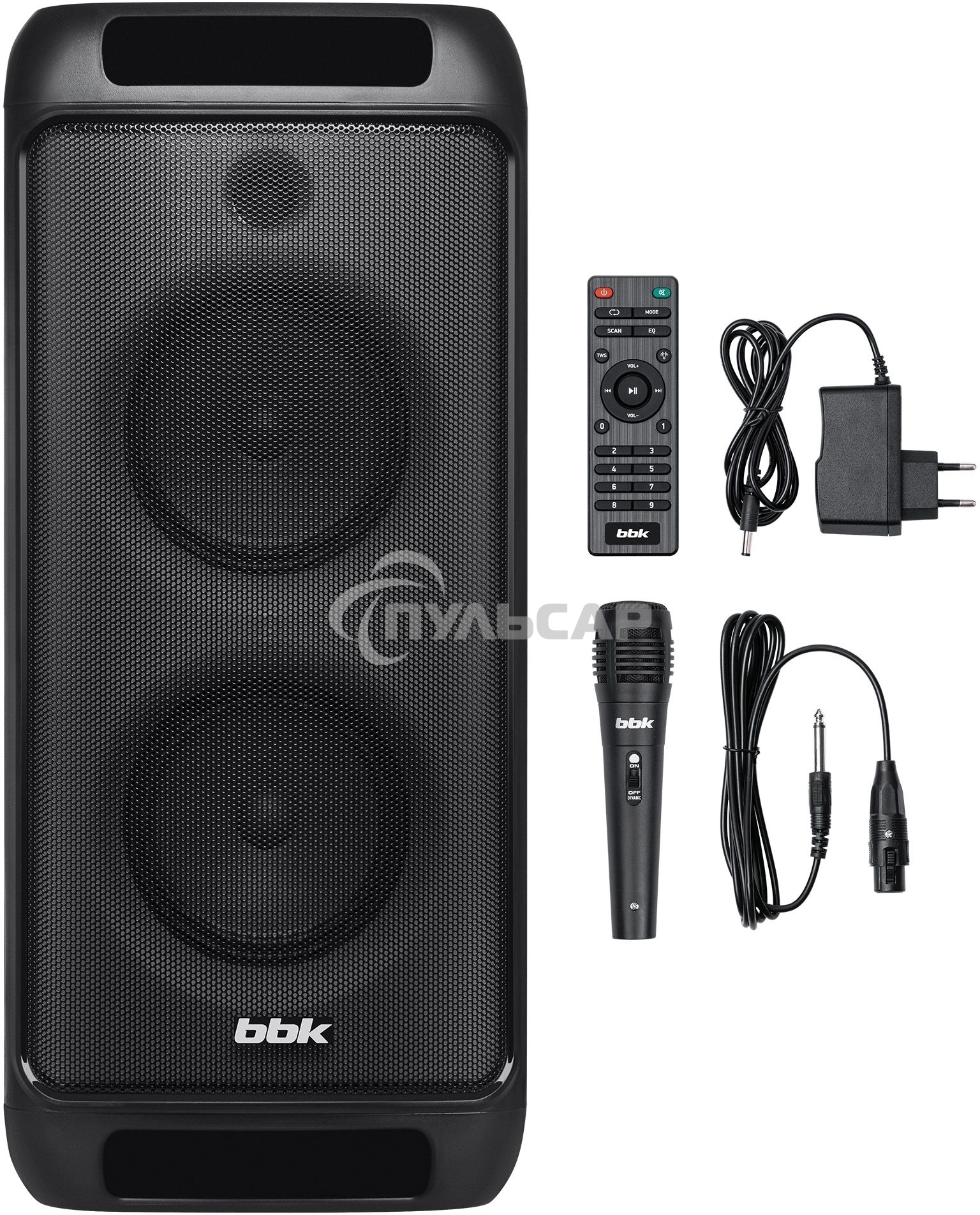 Колонка портативная BBK BTA7030 черный 40W 2.0 BT (BTA7030 (B))