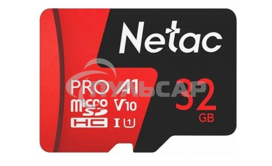 Флеш карта MicroSD card Netac P500 Extreme Pro 32Gb, retail version w/o SD adapter