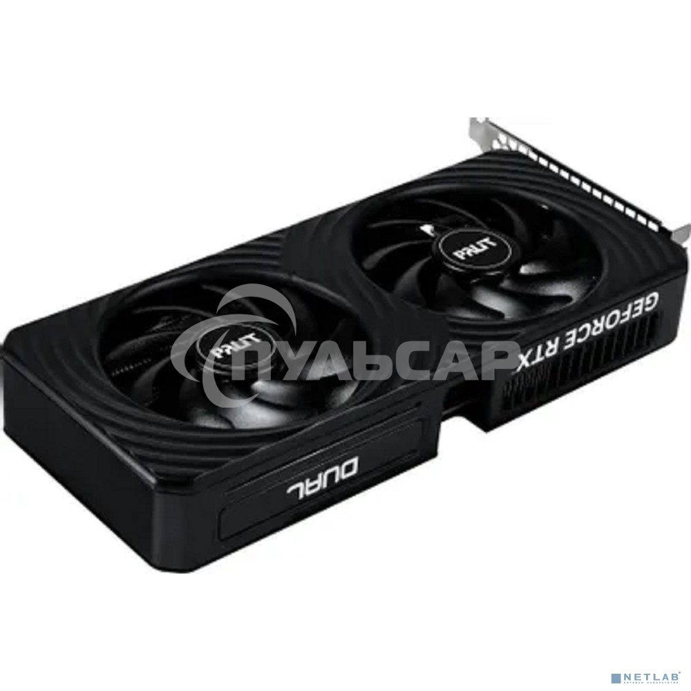Видеокарта Palit PA-RTX 5060Ti DUAL 8Gb PCI-E 5.0 GeForce RTX 5060TI 8Gb 128bit GDDR7 2407/28000 HDMIx1 DPx3 HDCP Ret