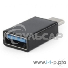 Переходник USB Cablexpert A-USB3-CMAF-01, USB3.1 Type-C/USB 3.0F, пакет