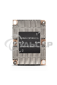 Радиатор для процессора ExeGate ESNK-P0067PS.1U.3647.Cu серебристый, алюминий/медь, 165 Вт