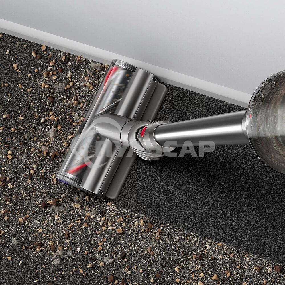 Пылесос вертикальный Dyson V15s Detect Submarine (448798-01) серый, питание от аккумулятора, 240 Вт, уборка влажная/сухая, пылесборник 0,76 л, работа от АКБ max 60 мин.