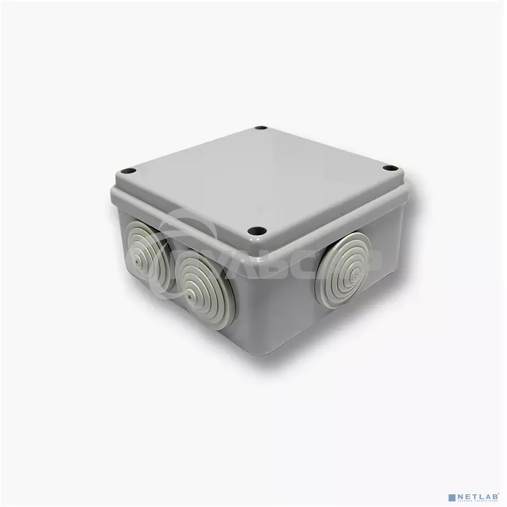 Рувинил 67050 Тусо.Коробка расп. для о/п, 100х100х50мм, 6вводов, IP54 