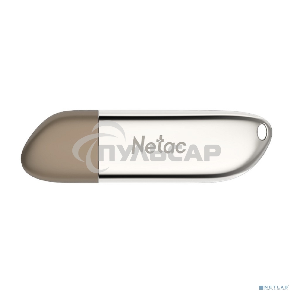 Флешка USB R/W Netac U352 8Gb <NT03U352N-008G-20PN>, USB2.0, с колпачком, металлическая