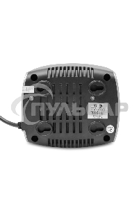 Сетевой фильтр Powerman Стабилизаторы напряжения AVS 500 С Black\Silver (500ВА,5А,КПД 98%,без индикации,настольный)