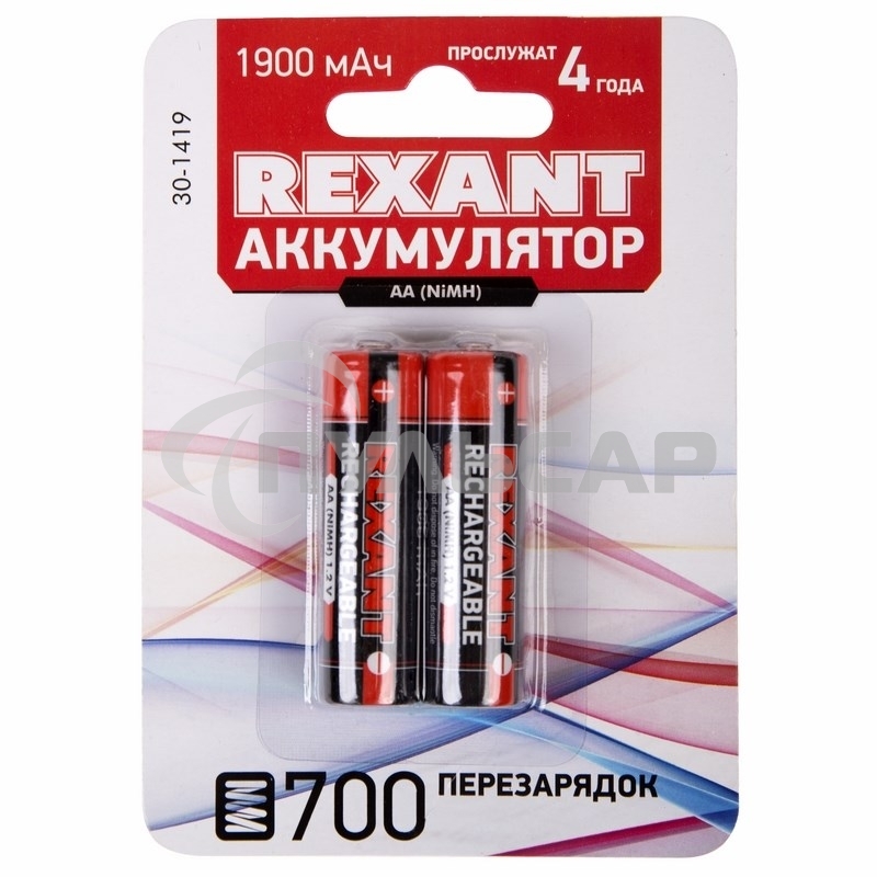 Аккумулятор Rexant тип AA 